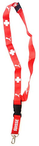 PUMA Erwachsene Unisex Fan Lanyard Rot 050974 02