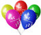 40x Luftballons Schule Luftballon Ballon Einschulung Schulanfang Schule Erster Schultag ABC Schuleinführung Schulstart Deko Dekoration für Helium und Luft