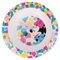 STOR Bol Disney Minnie en Plastique de qualité Alimentaire pour Jeunes Enfants, Passe au Micro-Ondes, Lavable et réutilisable.