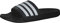 adidas Mixte Adilette Comfort Slides, Core Black / Cloud White, 44.5 EU