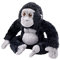 EcoBuddiez - Gorilla von Deluxebase. Kleine weiche Plüschtiere aus recycelten Plastikflaschen. Umweltfreundliches Kuschelgeschenk für Kinder und niedliches Kuscheltier für Kleinkinder.