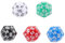 Gadpiparty 5 Pz Numero Di Dadi Fantasiosi Dadi a 30 Facce Dice a 30 a Faccia Dadi Esagonali Rpg Numeri Di Dadi Divertenti Dadi Irregolari Dice Di Di Ruolo Freddo Acrilico Gioco Da Tavolo 3d