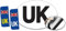 3 Pack UK Magnetic Car Badge and UK Number Plate Stickers – GB Stickers for Europe – Weatherproof Vinyl – Legal Size Magnet and Self-Adhesive Decals for Car Travel