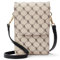 BOSTANTEN Klein Handytasche zum Umhängen, PU Leder Handy Umhängetasche Damen, Handytasche mit Geldbörse zum Umhängen, handtasche damen umhängetasche für Designer Beige