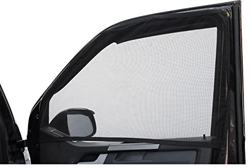 Mosquitera para coche compatible con VW T4 Transporter 1996 – 2003, ventana lateral, 2 unidades
