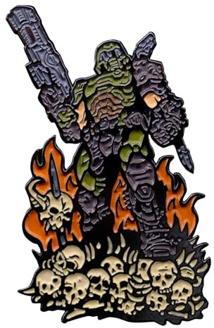 Brosche DOOM Eternal Limited Edition, Metall