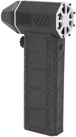 Jet Blower, Super Jet Fan 200000RPM, Stepless Speed Control QC15W Fast Charge Super Powerful High Speed Jet Blower with 3 Adjustable Speeds, for Car Computer Keyboard Cleaning