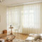 Homxi Vorhang Lichtundurchlässig 2er Set,2 x 107W x 214H cm,Vorhang Set Beige Einfarbig Ösenvorhang Wohnzimmer