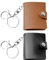 MXHBSTP Lot de 2 mini porte-clés pour album photo, porte-clés mémoire, porte-clés photo, scrapbooking, petites poches, accessoires pour clés photo, pour la famille et les couples