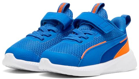 PUMA Unisex Baby Flyer 3 AC+ INF Sneaker, Mountain Blue White, 21 EU