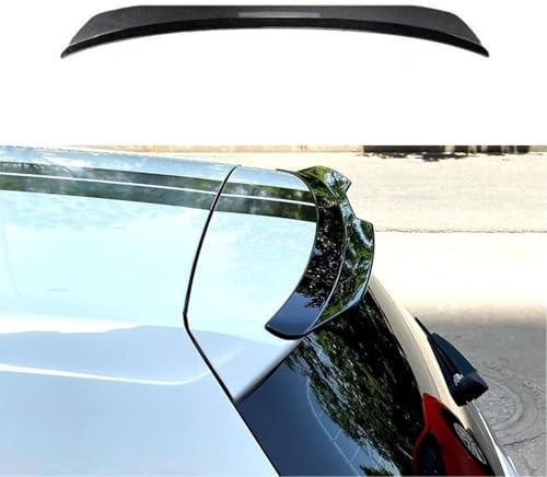 YYRTTDM Auto Heckspoiler Spoiler für Renault Twingo 1993-2003 2004 2005 2006 2007 2008, Kofferraumspoiler Auto Spoiler Lippe Heckflügel Auto Tuning Zubehör,Carbon Fiber Look