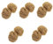 Gatuida 5 Ensembles Boule De Nettoyage En Fil De Cuivre Des Produits Autolaveuse Électrique Balle Fournitures Pour La Fabrication De Bijoux Air Nettoyeur De Clavier Golden 2 Pièces * 5