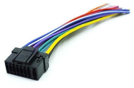 Stereo-Kabelbaum Auto Audio Stereo Kabelbaum Adapter Stecker, for Alpine, for JVC Radio CD DVD Stereo Harness