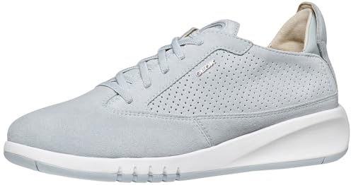 Geox Women's D AERANTIS A Trainers, Crystal, 41 EU