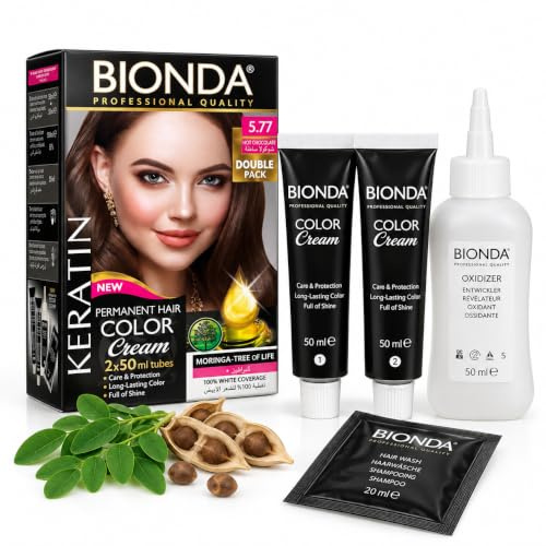 BIONDA Professional 5.77 Chocolate Caliente 200 ml Tinte Permanente