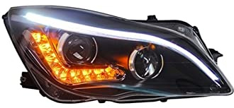 Autozubehör kompatibel for Buick Regal Scheinwerfer 2014–2017 und Opel Insignia Scheinwerferbaugruppe LED DRL Frontlicht Bi-Xenon-Linse Xenon(6000K Cold White,55W)