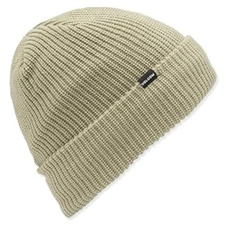 Volcom Herren Beanie-Mütze Sweep Lined Beanie – Fleece Lined Knit Winter Hat with Roll Over Fit
