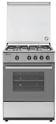 Cocina a Gas Meireles N 600 X 51L 5 Fuegos Gris