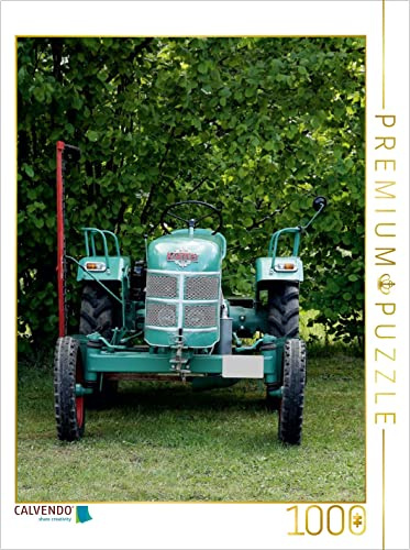 CALVENDO Puzzle Historische Traktoren | 1000 Teile Lege-Größe 48 x 64 cm Foto-Puzzle für glückliche Stunden