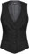GREIFF Damenweste Regular Fit 4 Knöpfe 4 Taschen Voll Gefüttert, Schwarz, 32