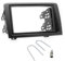 Sound-way Kit Montaggio Autoradio | Mascherina 2 DIN | Staffe di Montaggio | Adattatore Antenna | Chiavi di Smontaggio | Compatibile con Fiat Idea, Lancia Musa