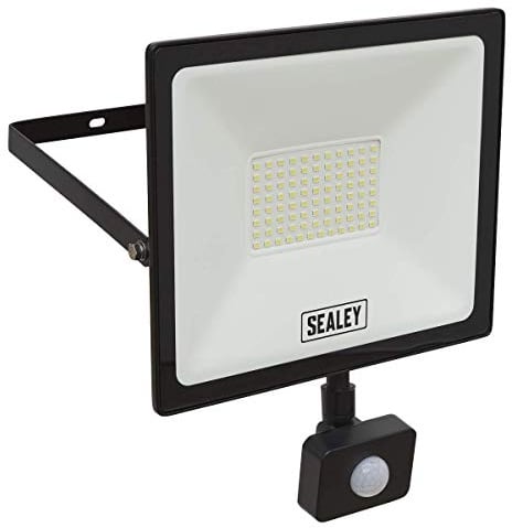 Sealey LED114PIR 70W SMD LED Extra Slim Floodlight with PIR Sensor