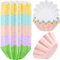 Boao Wax Melt Liners - Reusable Wax Warmer & Leakproof Candle Warmer - 50 Pieces (Pink, Blue, Green, Yellow, Purple)