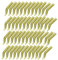 Fransande 50Pcs/Lot Carp Fishing Hook Sleeve Hair Rig Line Aligner Soft Anti Fishing Kickers/Line Aligners Accessories