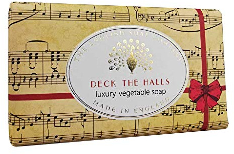 The English Soap Company Deck The Halls Christmas Soap 190 g