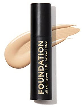 Dr. Jetske Ultee Foundation | Für einen gleichmäßigen und natürlichen Teint | Milde und beruhigende Inhaltsstoffe | Allantoin & Jojobaöl | Für sehr sensible, unruhige Haut geeignet (30)