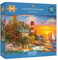 Lighthouse Island 500 Teile Puzzle | Nachhaltiges Puzzle für Erwachsene | Premium 100% recyceltes Brett | Tolles Geschenk für Erwachsene | Gibsons Games