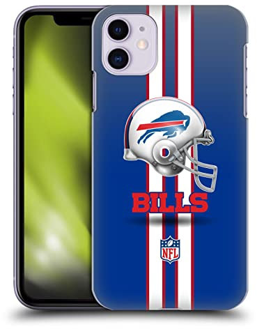 Head Case Designs Licenciado Oficialmente NFL Casco Logotipo de Buffalo Bills Carcasa rígida Compatible con Apple iPhone 11