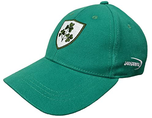 Traditional Craft Lansdowne Shamrock Baseballkappe für Herren, irischer Hut, 100% Baumwolle, Grün, Einheitsgröße