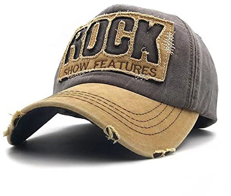 MUYAN Unisex Vintage Baseball Cappellino con Visiera Hip Hop Sport Outdoor Cappellini Regolabile retrò Cotone Casuale cap (#caffè)