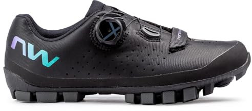 Northwave Hammer Plus Damen MTB Schuhe, Fahrradschuhe schwarz 40