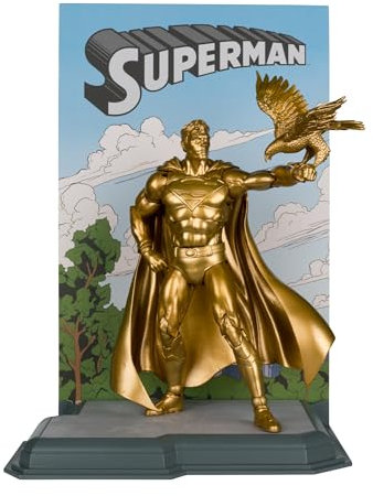 McFarlane DC Multiverse Actionfigur Superman (Centennial Park Tribute Statue) Gold Label 18 cm
