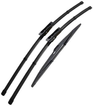 MXDDWLKJ Escobilla limpiaparabrisas para C4 para Grand Picasso para C4 Picasso 2008 2009 2010 2011 2012 2013 Kit De Juego De Ventana Delantera Y Trasera De Limpiaparabrisas Coche Limpiaparabrisas