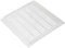 VDCVADKYE griglia aerazione Rettangolare, Alluminio, 300 mm di Larghezza, Rete Traspirante, Rettangolare, for Guardaroba, griglia di Ventilazione, scarpiera(White,300x500mm)