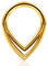 Vankula Septum Clicker Hinged Segmentring 316L Edelstahl 10mm 16g Nasenpiercing Ring Cartilage Rook Daith Tragu Piercing Schmuck für Frauen und Männer Gold Silber