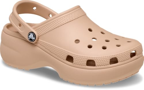Crocs Women's Classic Platform Clog 41-42 EU Pink Caramel