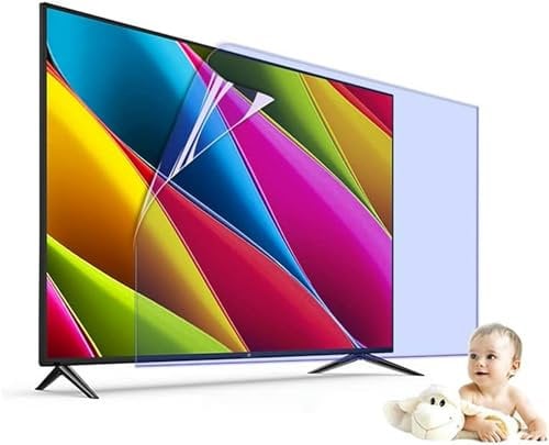 Tv-Displayschutz Für 75-85 Zoll Standard- Oder Curved-Monitore – Matte, Blendfreie Und Entspiegelte Pet-Schutzfolie, Uv-Schutz Für Die Augen, Für Desktop-Displa,75inch 1645x930mm