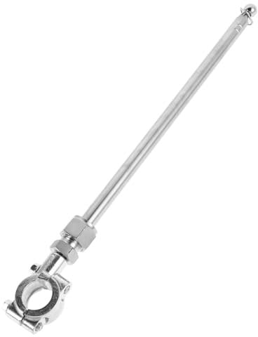 KONTONTY Telescopic Flag Pole for Motorcycles Retractable Vehicle-mounted Flagpole with Mounting Bracket Lightweight and Portable Flag Holder for Enhanced