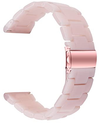 Banda di orologi per cinturino in resina da 20 mm per Garmin Venu Sq Vivoactive 3/Vivomove HR/Forerunner 645 245 Bracciale per smartwatch