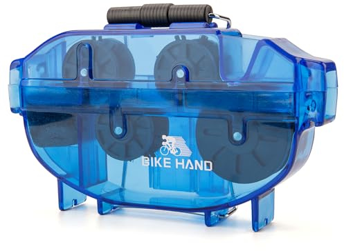 Limpiador de cadena de bicicleta – Herramienta de limpieza con cepillos giratorios – Limpiador de cadena de bicicleta