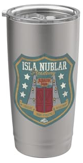 Jurassic Park Isla Nublar Academy Doppelwandiger Edelstahl-Thermobecher