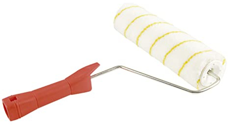 Amig - Rouleau spécial anti-goutte à perlon Mod. 4310 | 250 mm | Avec virole métallique et tige en acier zingué | Surfaces lisses et peinture plastique