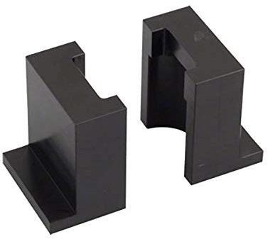 RockShox Service - Rear Shock Body Vise Blocks, 28.58 Deluxe/Super Deluxe: Black