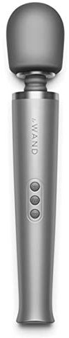 Le Wand wiederaufladbarer Massagestab Grau