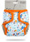 Petit Lulu One Size Überhose (5-16 kg) für Stoffwindeln Druckknöpfe (Prähistorische Tiere)