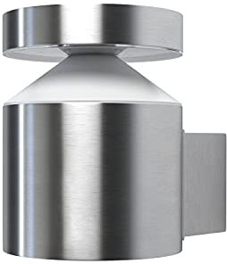 LEDVANCE LED Wand- und Deckenleuchte, Leuchte für Außenanwendungen, Warmweiß, 138,0 mm x 102,0 mm x 135,0 mm, ENDURA STYLE CYLINDER, Stahl